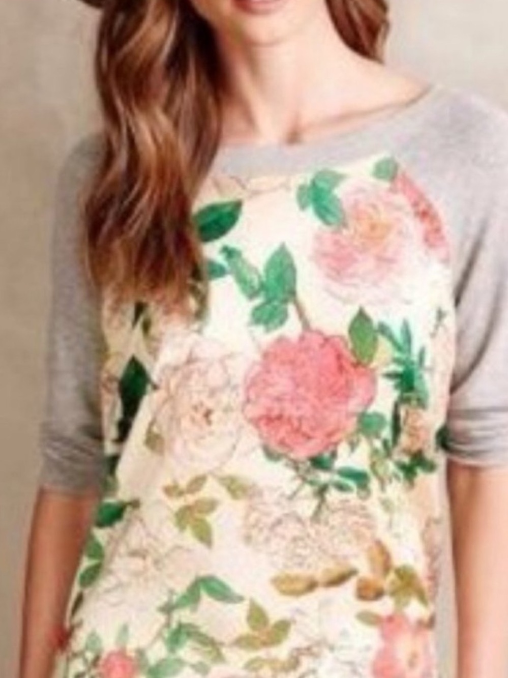 Anthropologie Liberty Garden Top